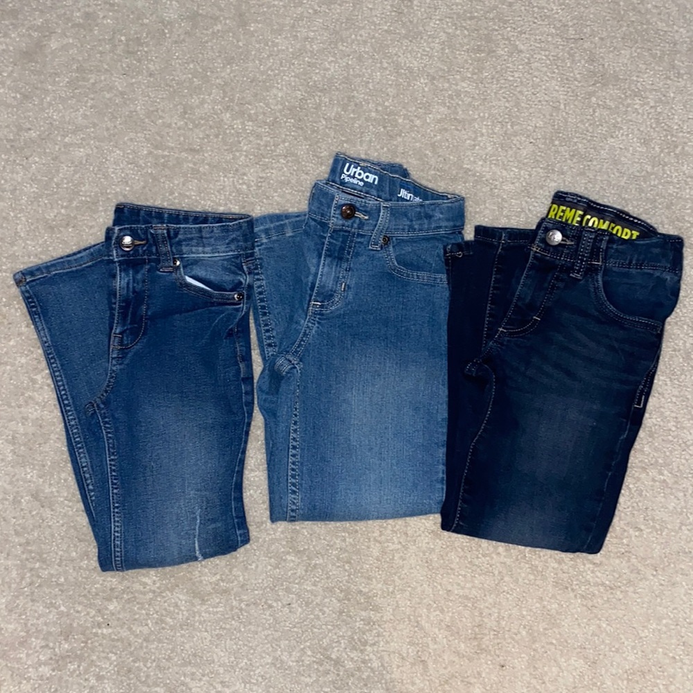 Boys Super Comfy Stretchy Jeans (Set of 3)